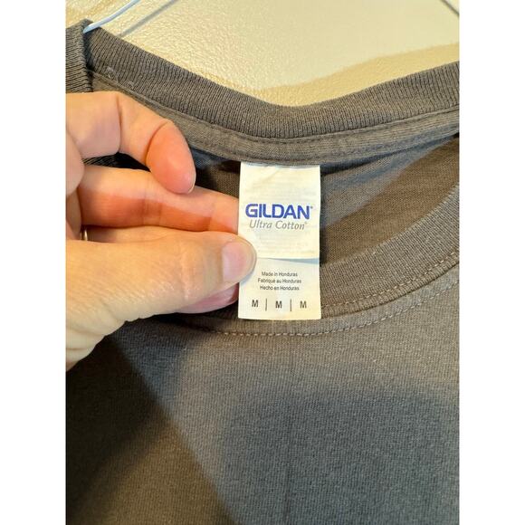 Gildan Grey Scaled Composites THINK BIG Stratolaunch Spirit of Mojave T-Shirt M - Picture 3 of 3